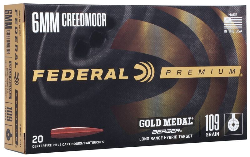 6mm Creedmoor factory ammunition