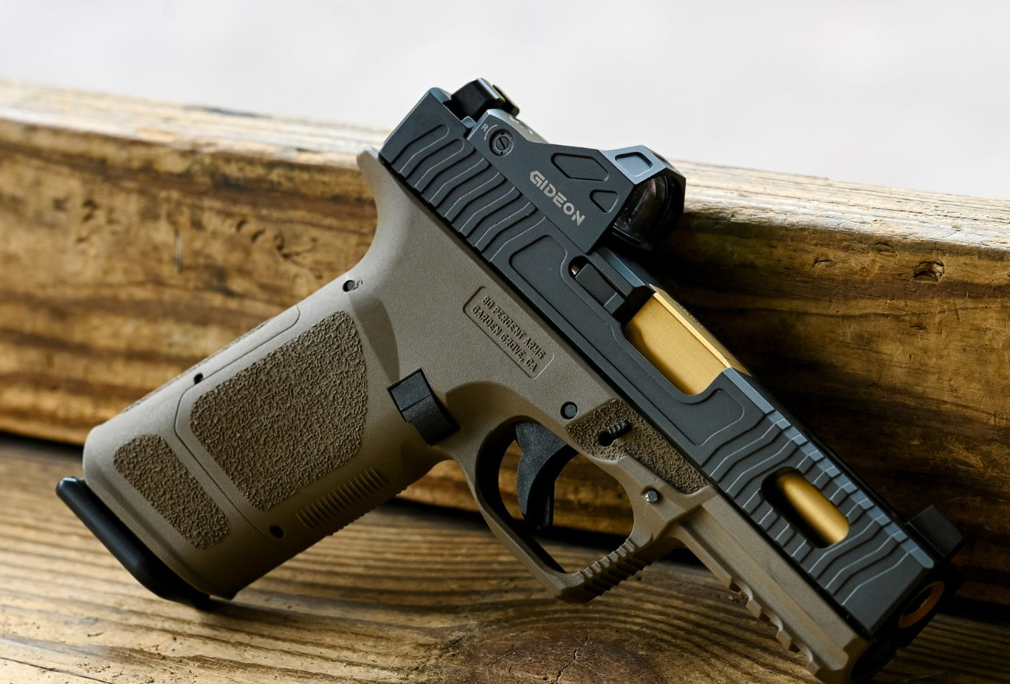 pistol red dot sight transition from iron sights