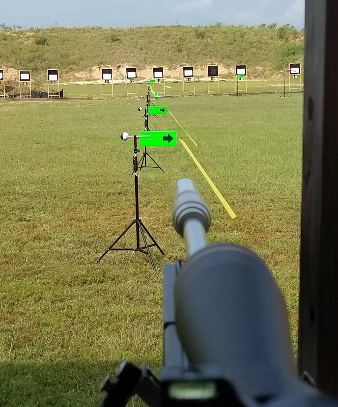 mirage reading for wind detection