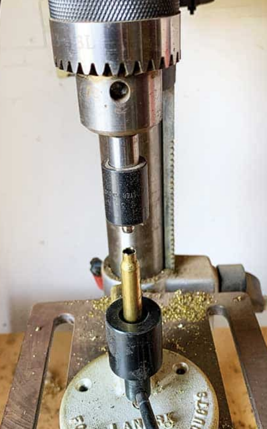 case trimmers for high-volume rifle reloading