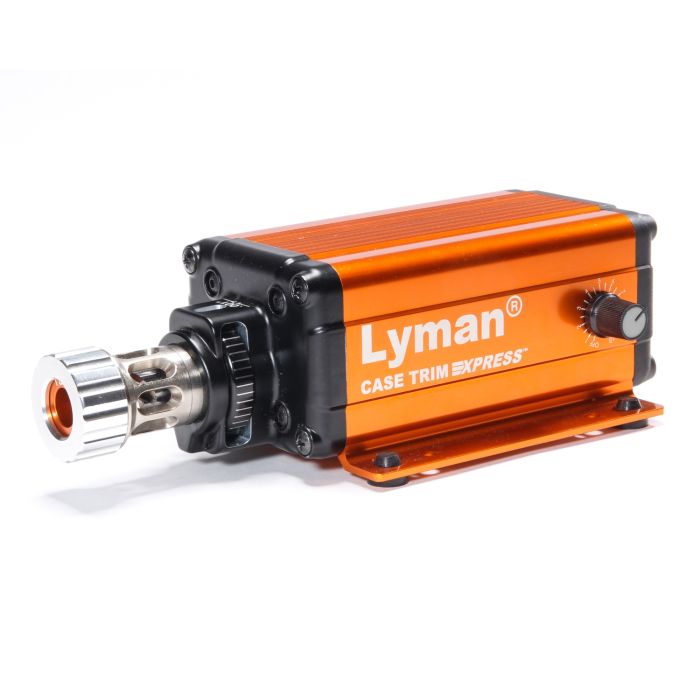 case trimmers for high-volume rifle reloading