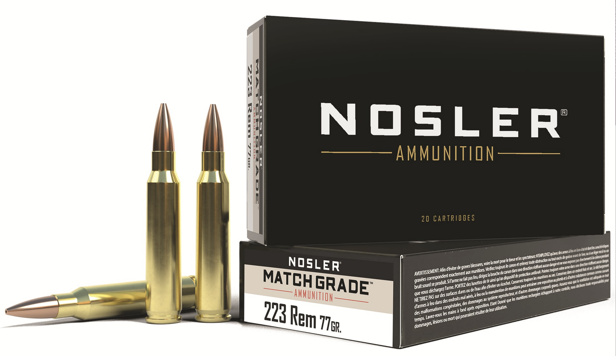 77-grain .223 Remington match ammunition comparison