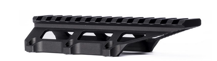 The HIT Night Vision Bridge allows you to run forward-mounted military or civilian-grade night optics on your HIT rifle. With a rail height of .973 inch, it allows for a wide variety of night vision and thermal optics to be paired with the scope of your choice. 