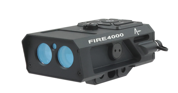 Available in black and the new Flat Dark Earth finish, this weapon mounted rangefinder delivers enhanced precision, speed, and 4000-yard ranging capability in an all-in-one ballistic solution. With point-and-shoot functionality, shooters maintain focus on their target without diverting attention from their firearm.