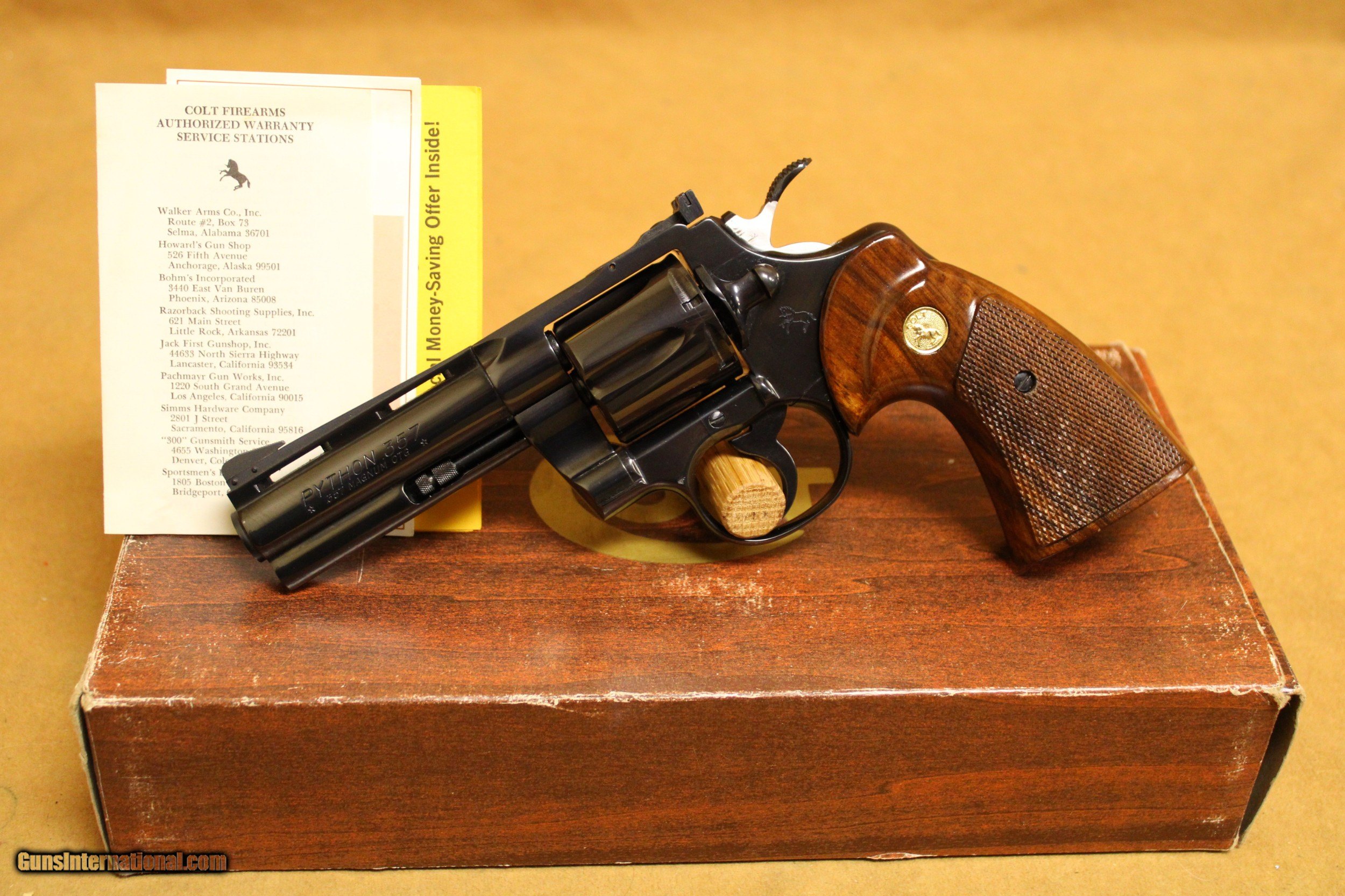 Colt Python revolver