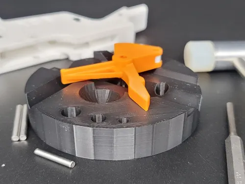 Core tools needed for working on a 1911 pistol.