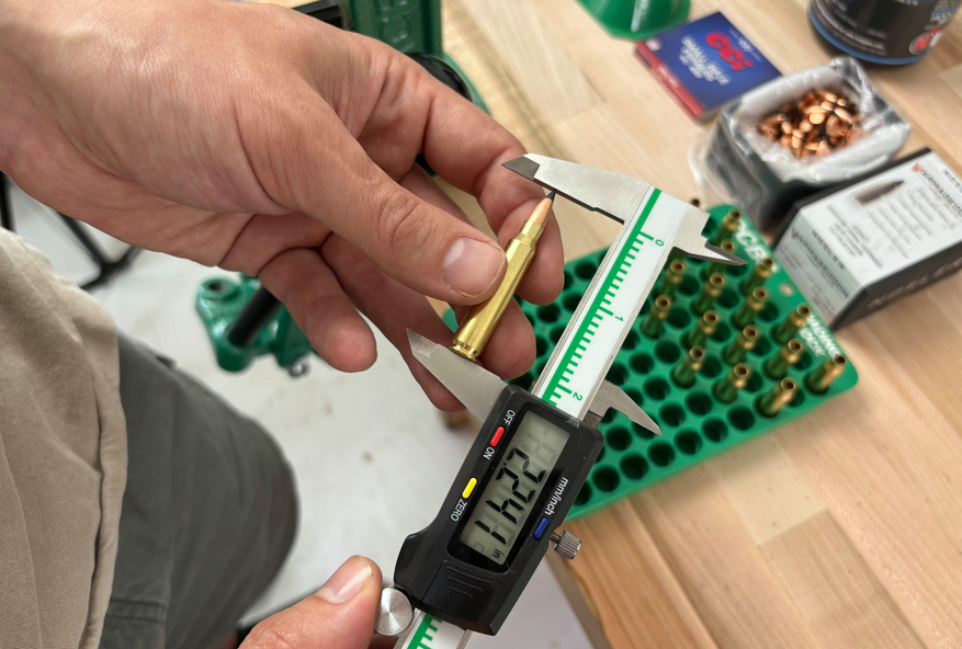 compact reloading bench setup