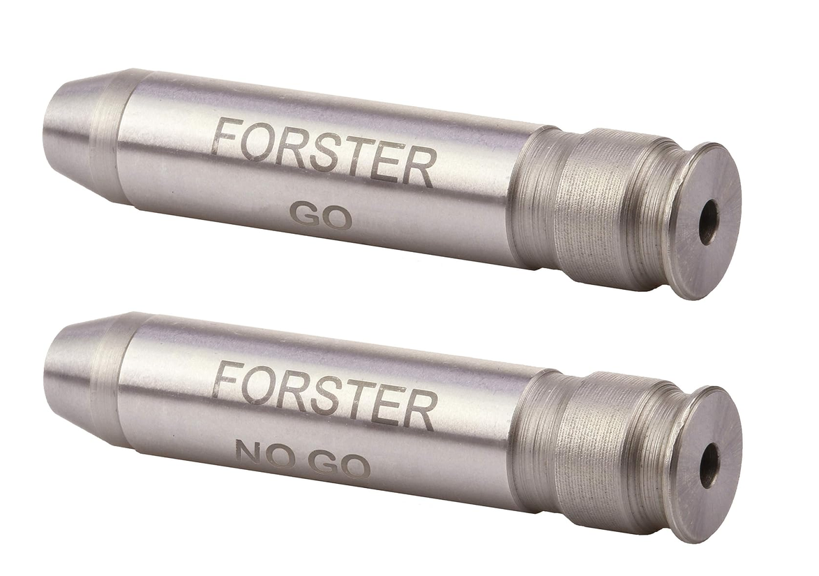 Forster gunsmithing tools for headspacing and chambering