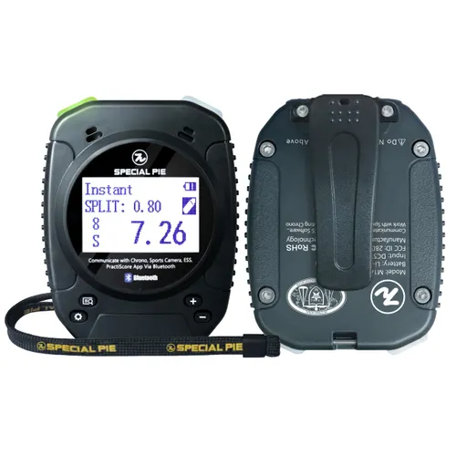 A shooter using a timer to simulate match conditions.