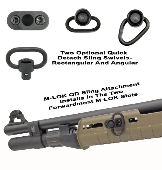 rifle sling attachment points