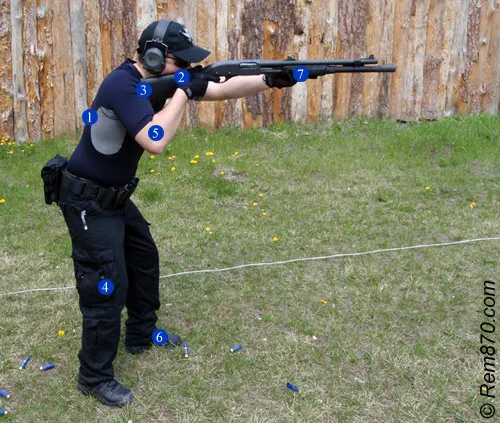 Focus on stance, grip, and trigger control for better accuracy.