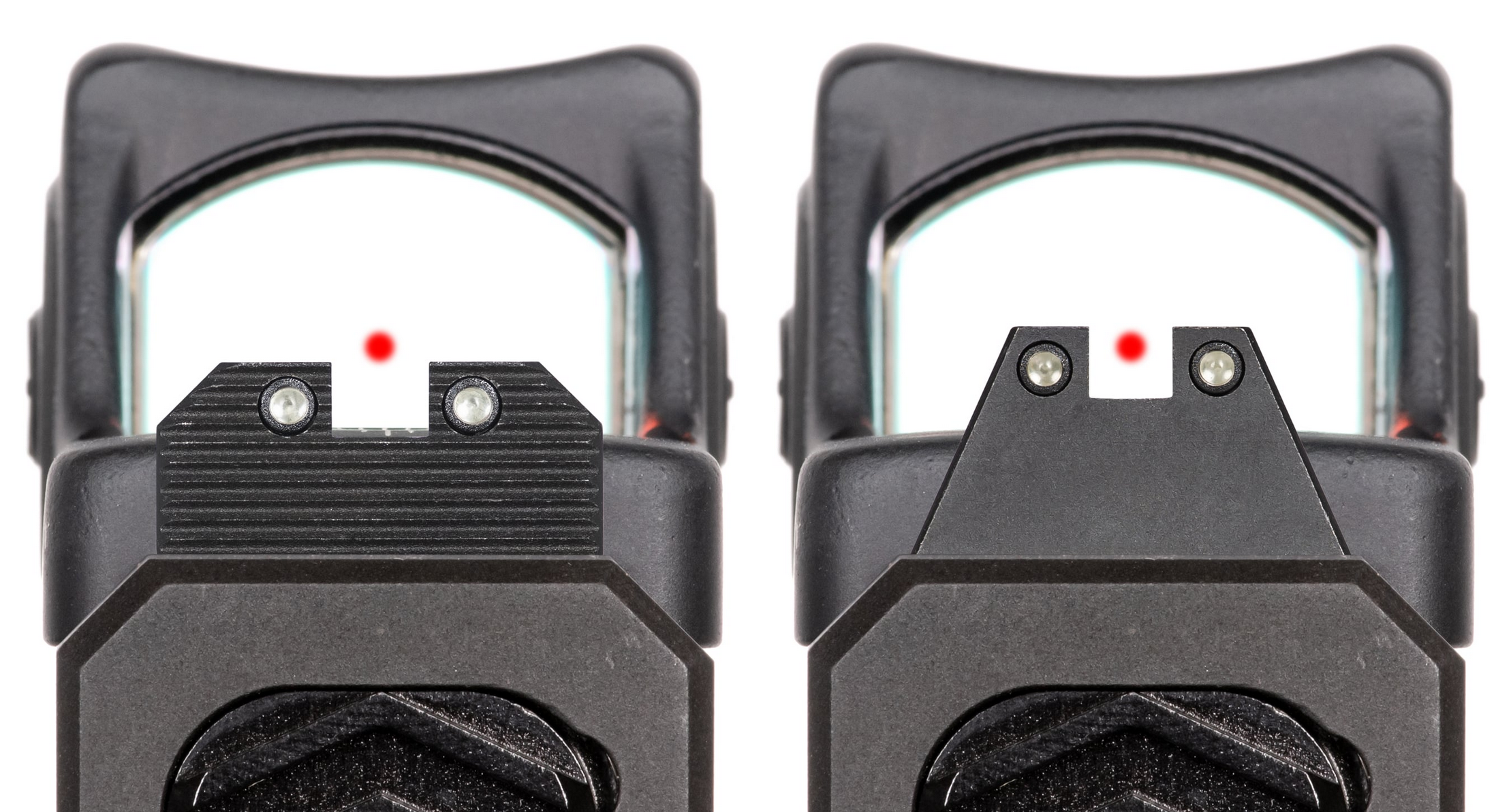 micro red dot zero loss on subcompact pistol slides