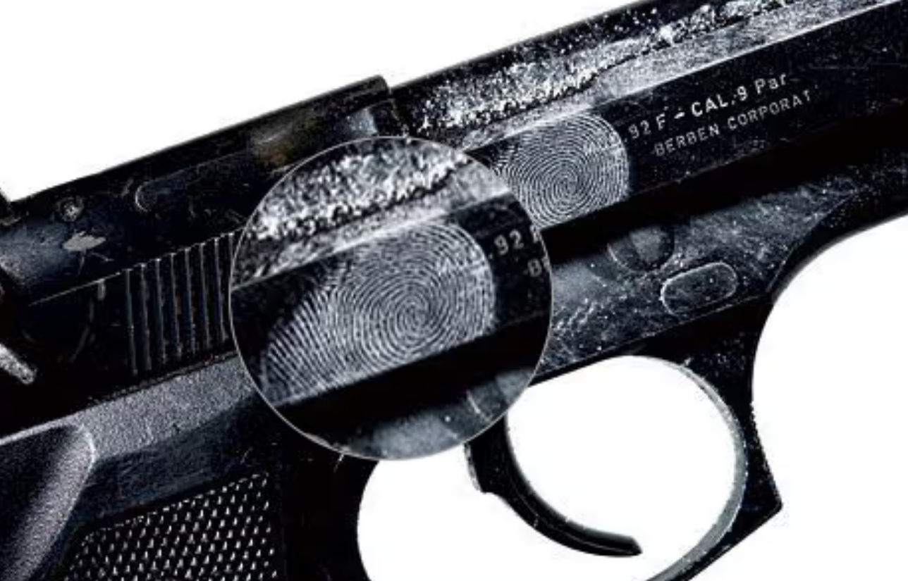 vintage blued steel firearms