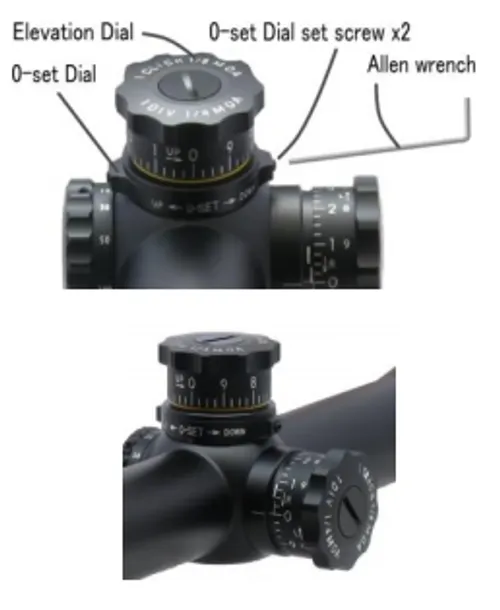 An example of a second focal plane reticle scope illustrating its features.