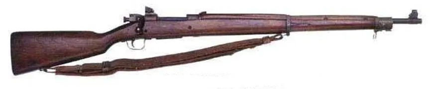 Various Springfield M1903 variants produced during the World Wars.