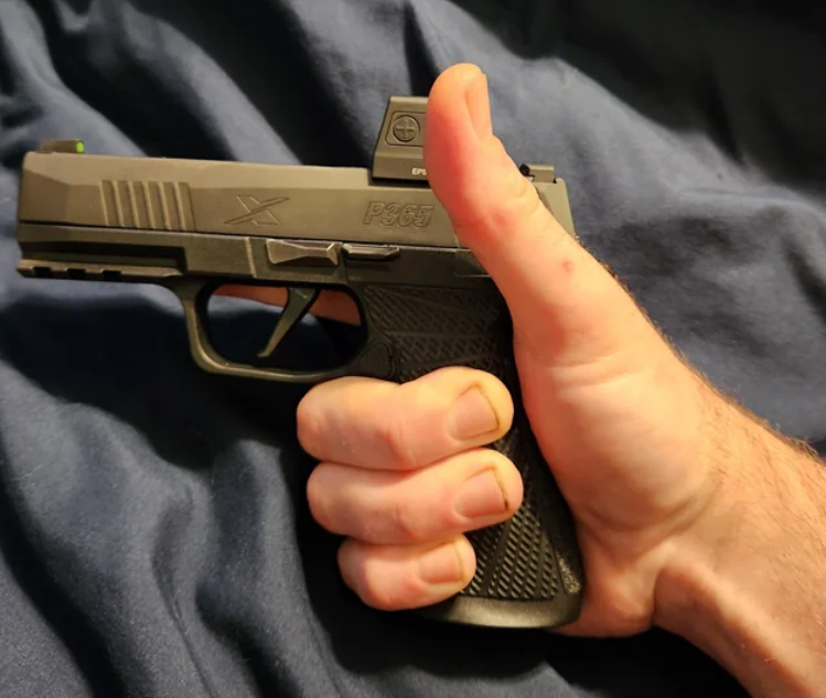 weak-hand-only pistol shooting