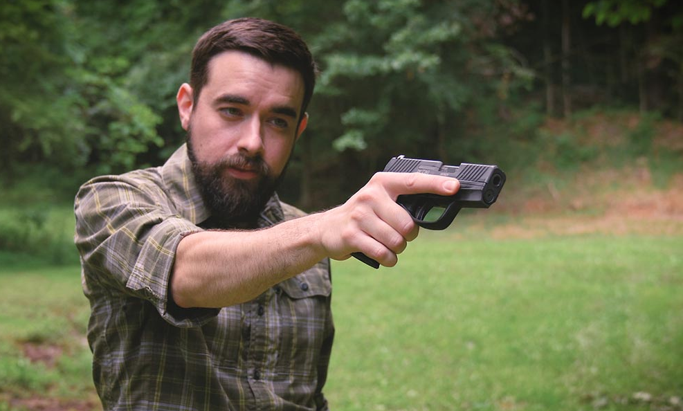 weak-hand-only pistol shooting