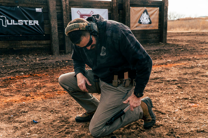 weak-hand-only pistol shooting
