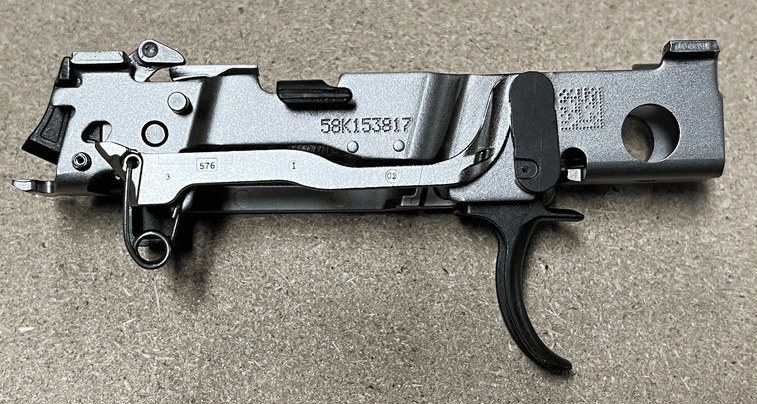 SIG P320 striker safety system and fire control group