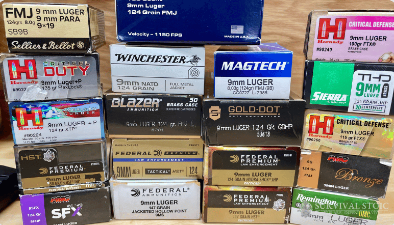9mm ammunition for new shooters