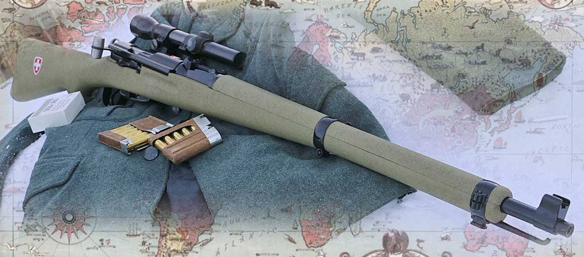 Swiss K31 rifle