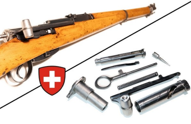 Swiss K31 rifle