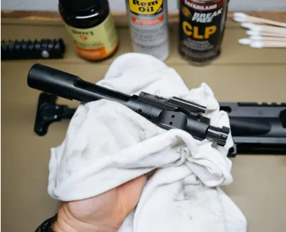 Thorough cleaning of the bolt carrier group.