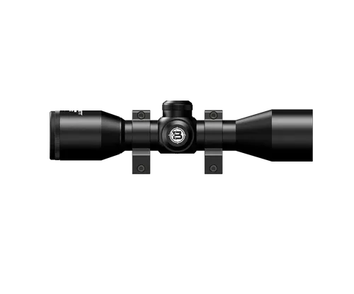 Illuminated reticles enhance visibility in low-light conditions.