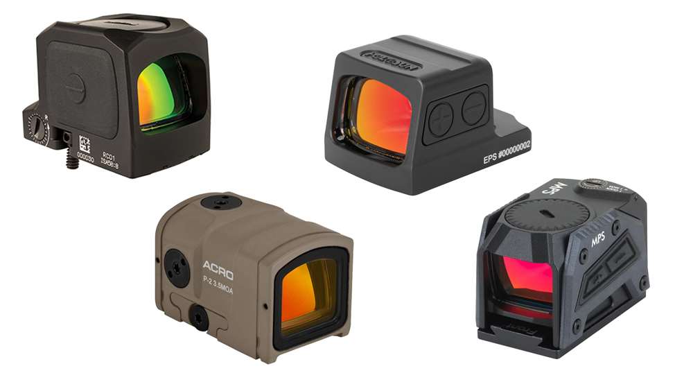 budget pistol red dots