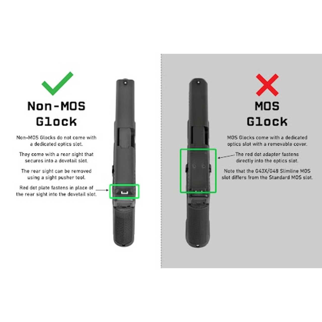 red dot sight mounting systems