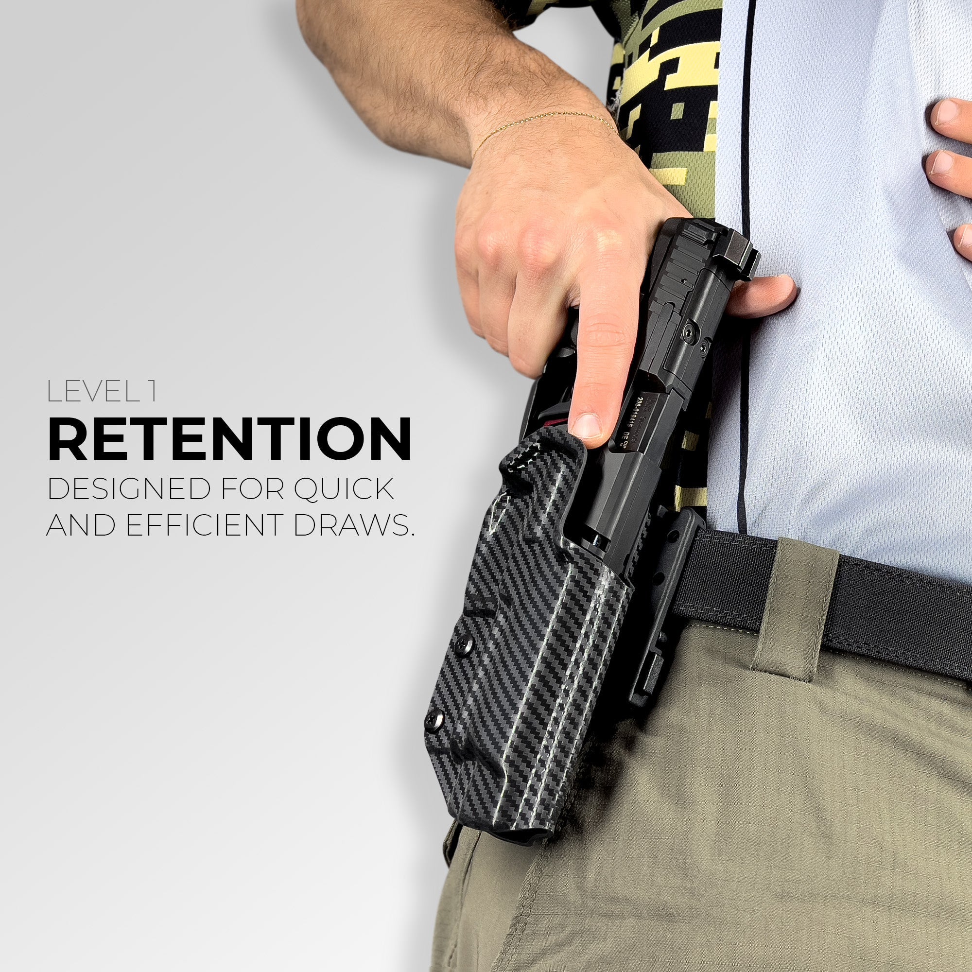 USPSA Production Division competition belt setup