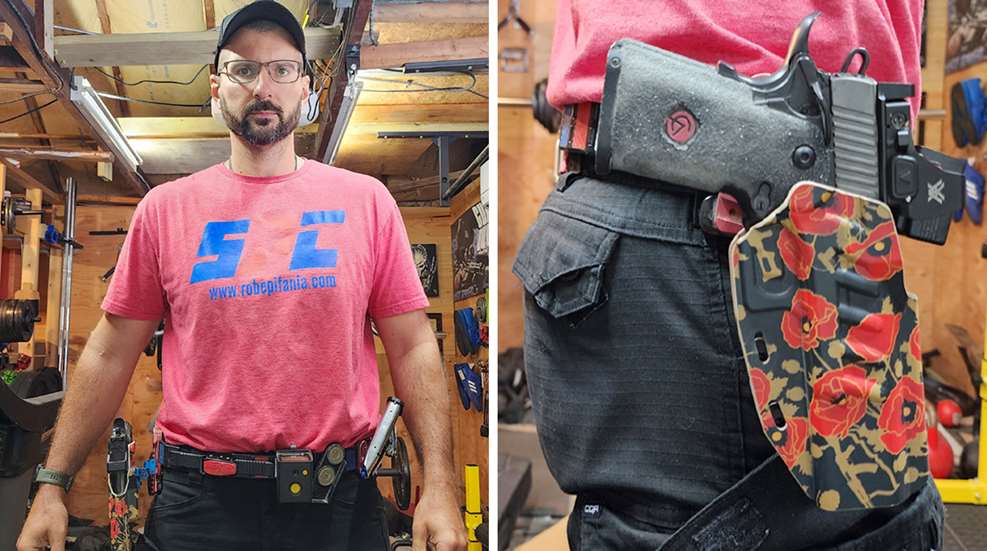 USPSA Production Division competition belt setup