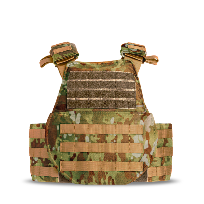 plate carrier for body armor